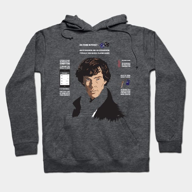 I Am Sherlocked Hoodie by Jimbanzee